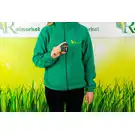 Duży ozdobny zbiornik na deszczówkę Aquacan, antracyt, 360L + kran + zestaw przyłączy