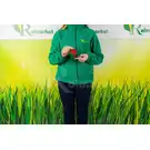 Duży ozdobny zbiornik na deszczówkę Aquacan, antracyt, 360L + kran + zestaw przyłączy